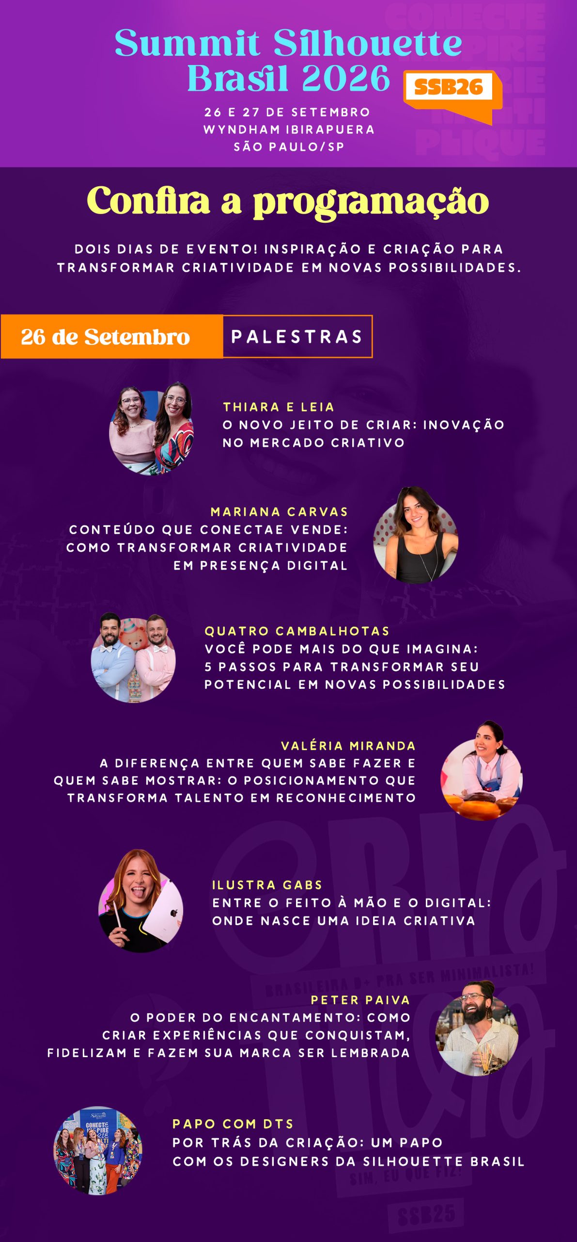 Summit Silhouette Brasil – Agenda 2026